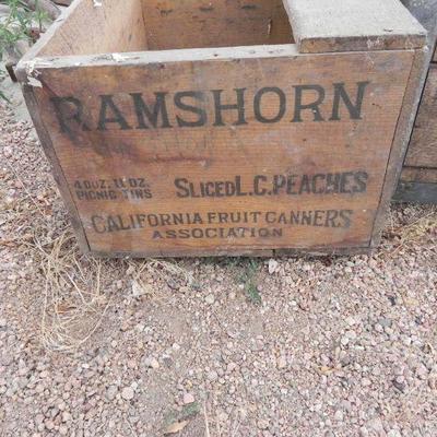 S2-12  WOODEN CRATES 