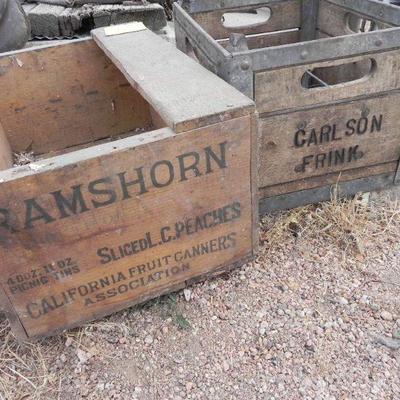 S2-12  WOODEN CRATES 