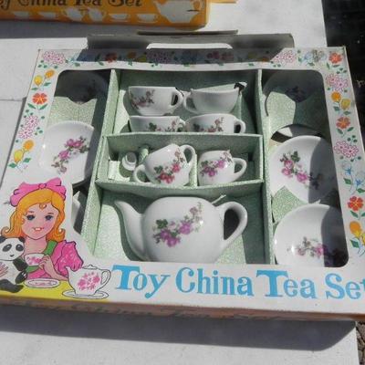 lot 320  NEW TOY CHINA TEA SETS
