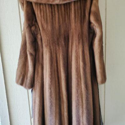 Aladino Stefani of San Francisco Full Length Mink Swing Coat