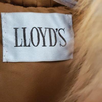 Vintage Full Length Fox Fur Coat by Lloyd's