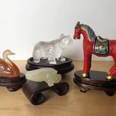 D1: Collection of Carved Miniature Animals