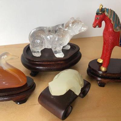 D1: Collection of Carved Miniature Animals