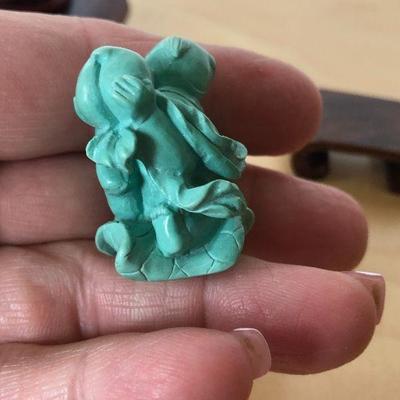 D3: Trio of Minature Figurines