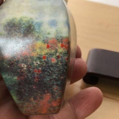 D4: Goebel Claude Monet Miniature Vase