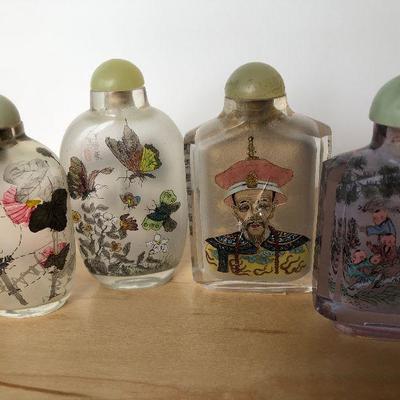 D6: Handpainted Miniature Bottles