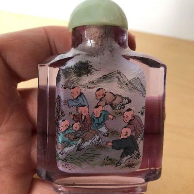 D6: Handpainted Miniature Bottles