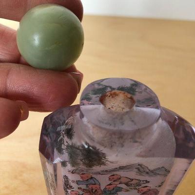 D6: Handpainted Miniature Bottles