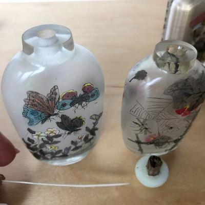 D6: Handpainted Miniature Bottles