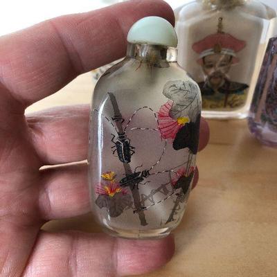D6: Handpainted Miniature Bottles