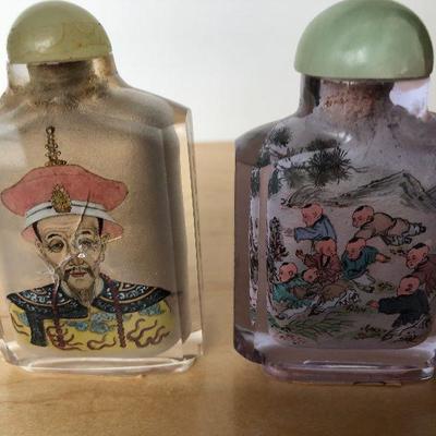 D6: Handpainted Miniature Bottles