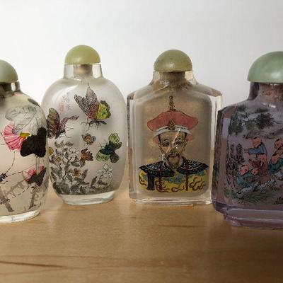 D6: Handpainted Miniature Bottles