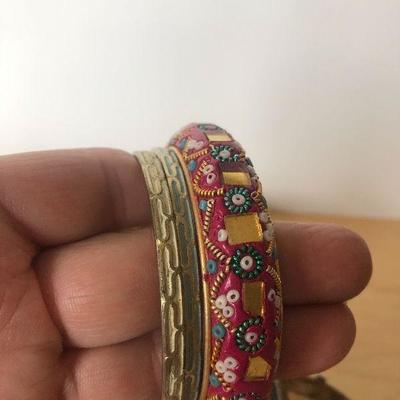 D9: Collection of Bracelets-Sterling and Bangle