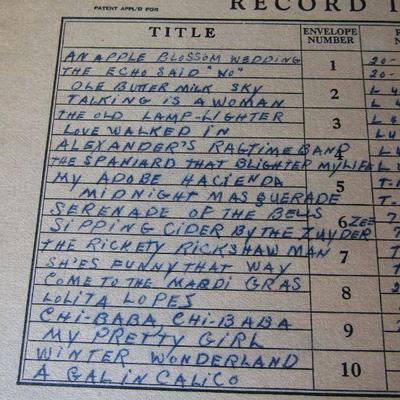 G-4   VINYL RECORD ALBUMS AND STAND