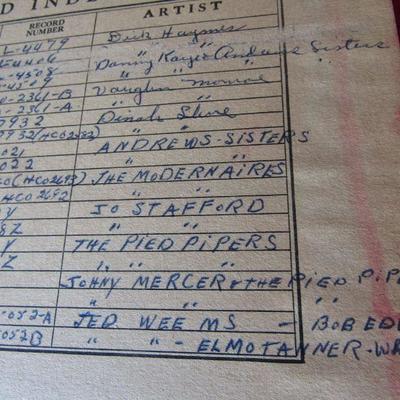 G-4   VINYL RECORD ALBUMS AND STAND