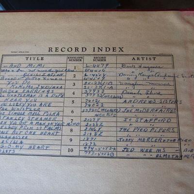 G-4   VINYL RECORD ALBUMS AND STAND