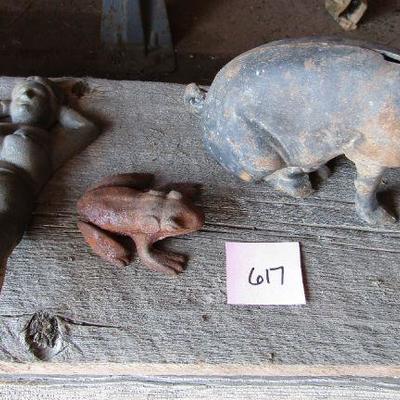 G-5  CAST IRON DECORATIONS