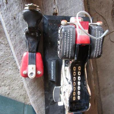 G-6  FAUX VINTAGE GUN WITH HARLEY DAVIDSON TELEPHONE