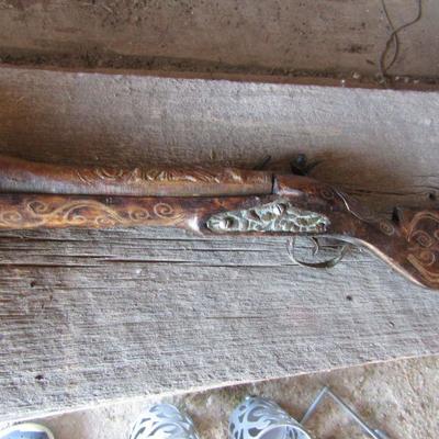 G-6  FAUX VINTAGE GUN WITH HARLEY DAVIDSON TELEPHONE