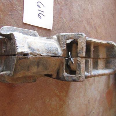 G-11  CAST IRON CAR AND FIRETRUCK