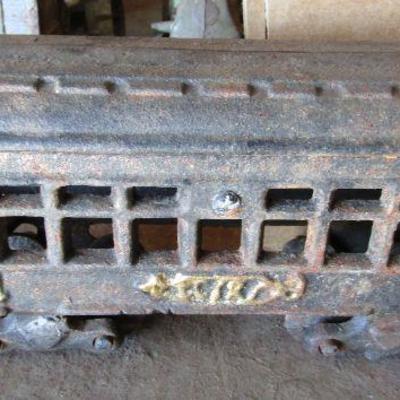 G-14  THREE CAST IRON TROLLEY CARS