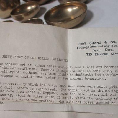 Lot 30 - Brass Singing Bowls