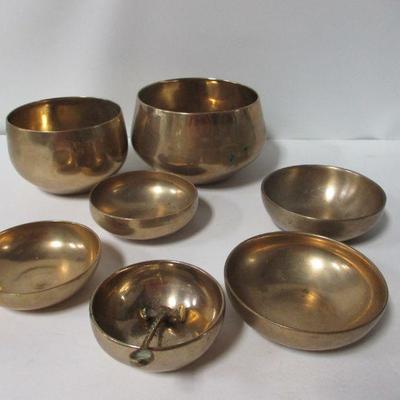 Lot 30 - Brass Singing Bowls