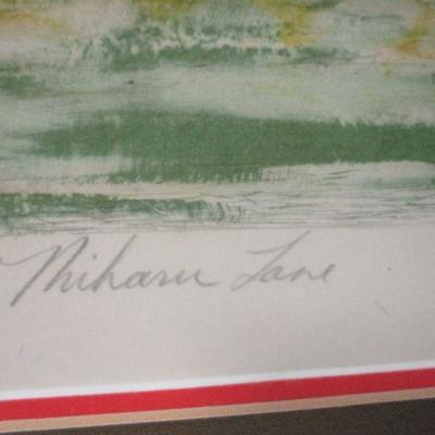 Lot 35 - Miharu Lane/Hand-Signed Lithograph Limited Ed./Japanese Art