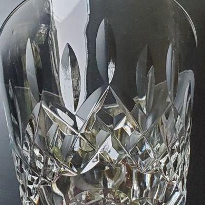 Set of 10 Lismore Waterford Crystal Wine Glasses - matching set all excellent condition