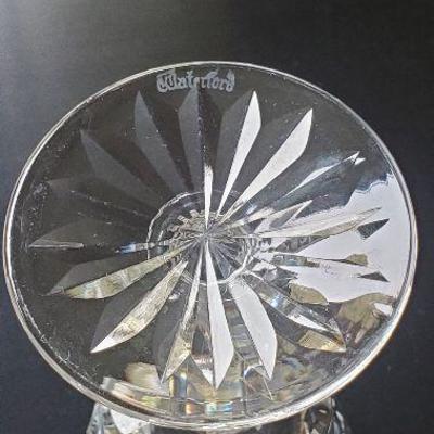 Set of 10 Lismore Waterford Crystal Wine Glasses - matching set all excellent condition