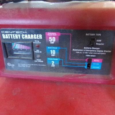 WS-23  BATTERY CHARGER, BRAKE LIGHT AND HITCH BALLS