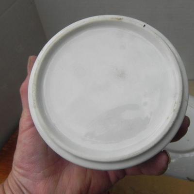 LOT 278  ASIAN THEMED BREAD PLATES AND TRINKET BOXES