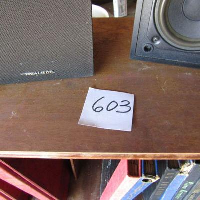 G-15  REALISTIC SHELF SPEAKERS