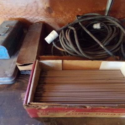 WS-34  WELDING RODS AND EXTENSION CORD