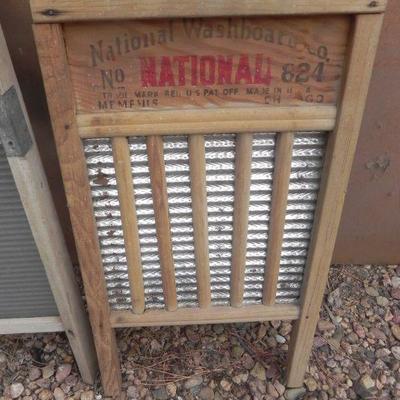 LOT 254  TWO WASH BOARDS