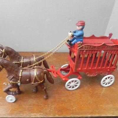 LOT 294  HORSE DRAWN CIRCUS CAGE WAGON