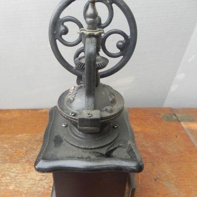 LOT 293  CAST IRON COFFEE GRINDER