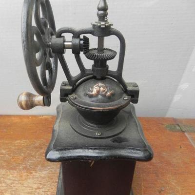LOT 293  CAST IRON COFFEE GRINDER