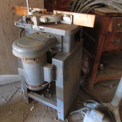 G-20  ROCKWELL 43-120 WOOD SHAPER + MISC