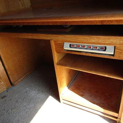 G-21  DESK ARMOIRE