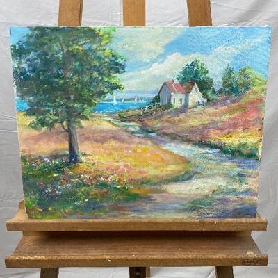 252: Two Original Oil Paintings by Jean Ranney Smith