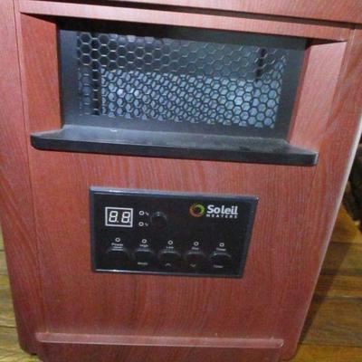 Lot 227 Soleil Heater With Remote & Owners Manuel 