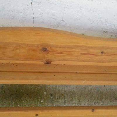 Lot 230 - Wooden Display Shelf 73"