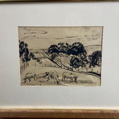 262 Original Sketch by Glen Ranney