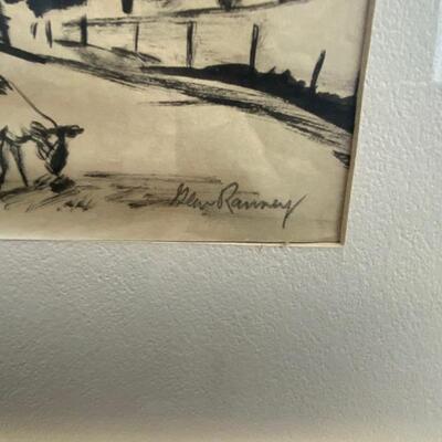 262 Original Sketch by Glen Ranney