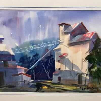 268 Signed Original Watercolor by Peggy Blades 