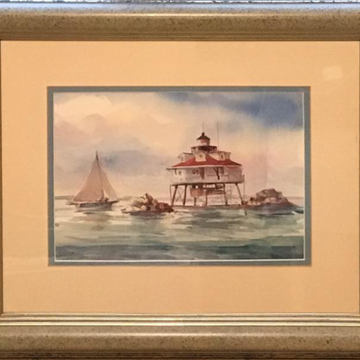 270 Original Watercolor Painting by Jean Ranney Smith
