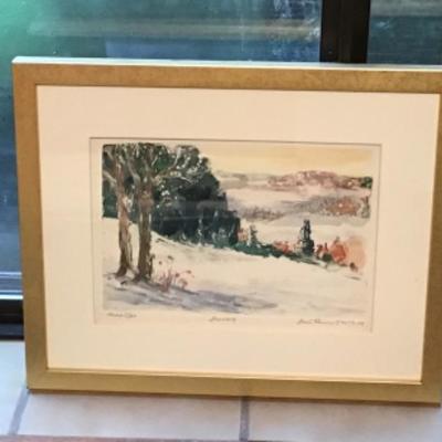 275 Monotype of Watercolor by Jean Ranney Smith