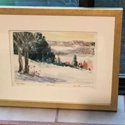 275 Monotype of Watercolor by Jean Ranney Smith