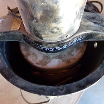 WS-33  VINTAGE SCARE-AWAY CANNON & ICE CREAM MAKER